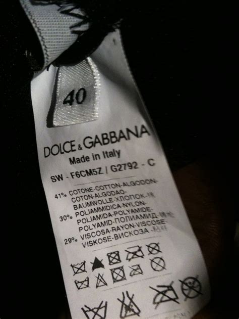 fake dolce and gabbana label|authentic dolce and gabbana label.